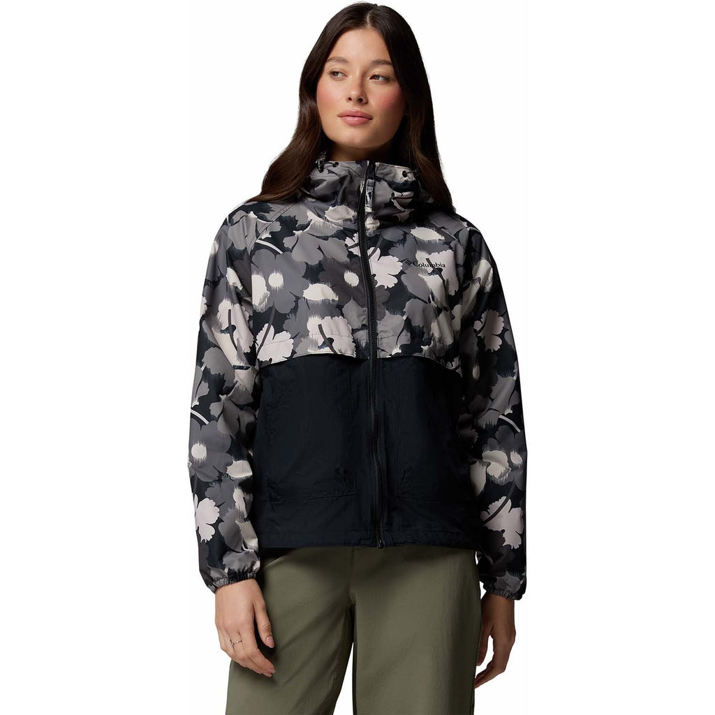 spire valley printed windbreaker jas