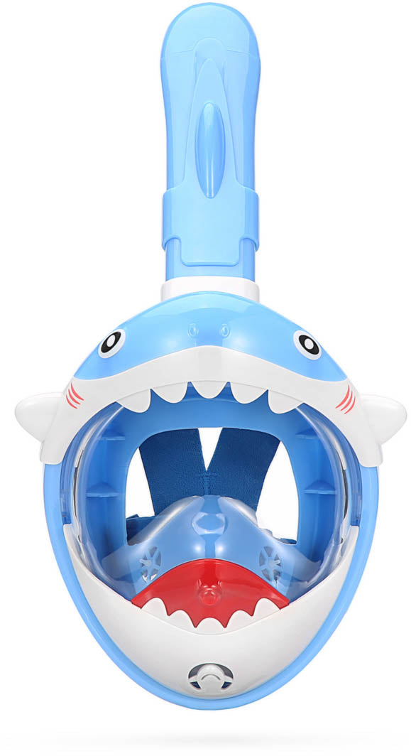 kids shark blue snorkelmasker