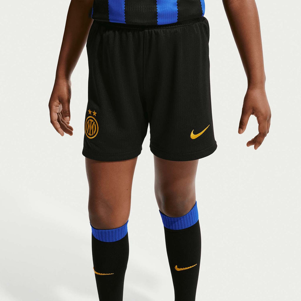 Inter Milan 2026 Stadium Thuis driedelig replicavoetbaltenue voor kleuters