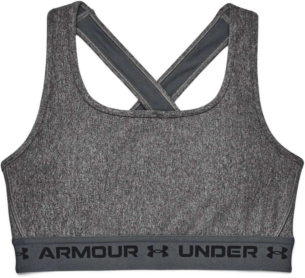 UA Crossback Mid Heather Bra