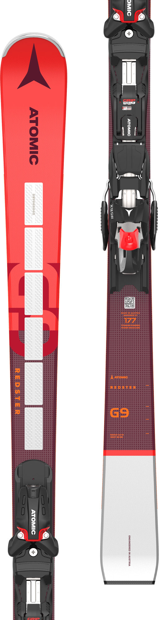 Redster G9 Revo + X 12 Gw ski's