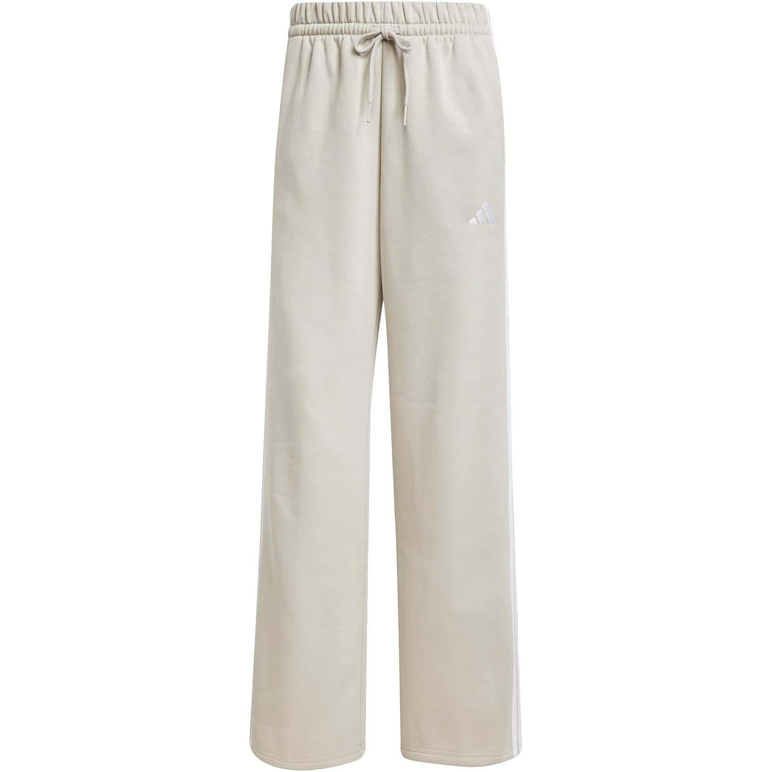 Essentials 3-Stripes Open-Hem French Terry Broek