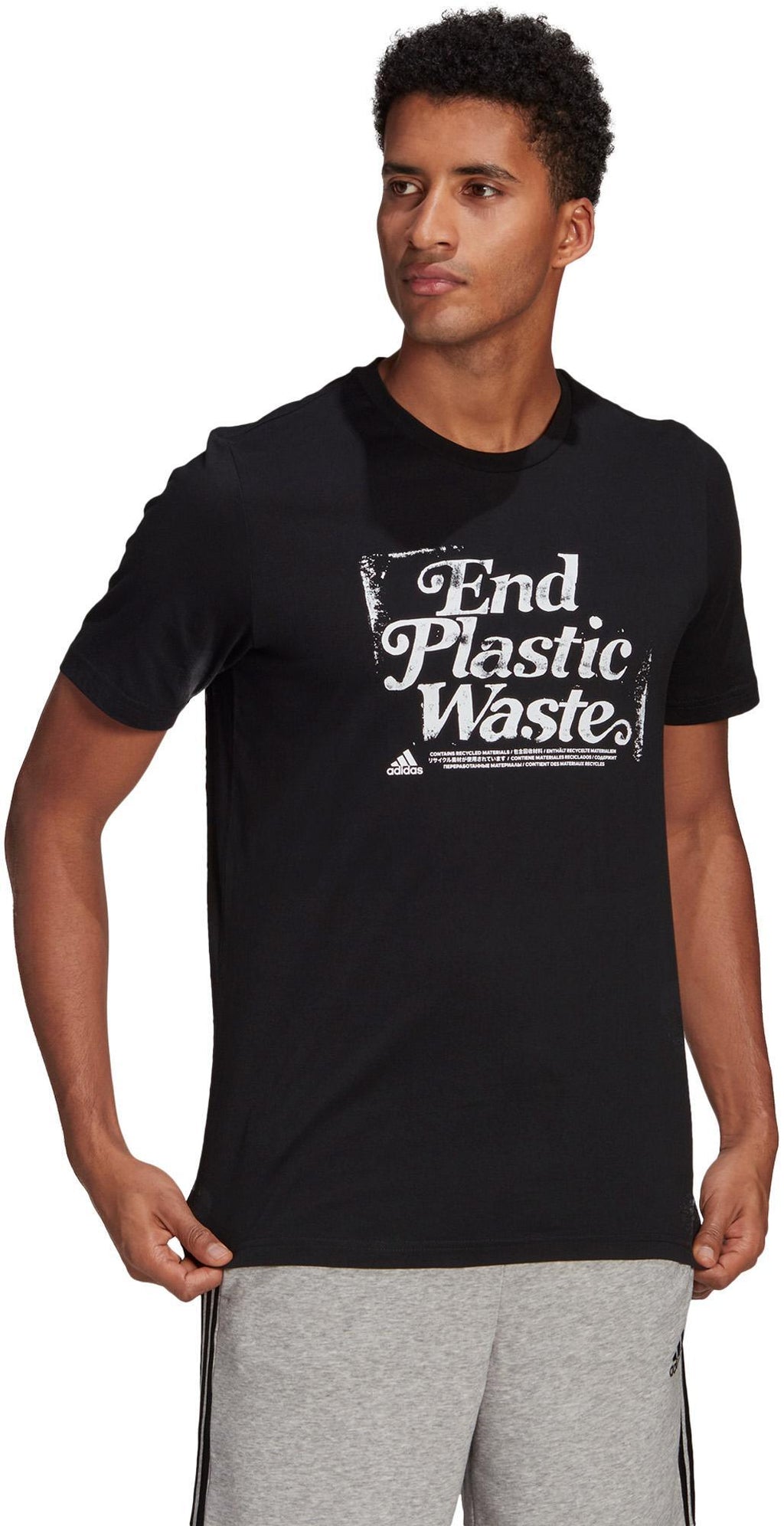 Slogan Recycled Cotton Graphic T-shirt