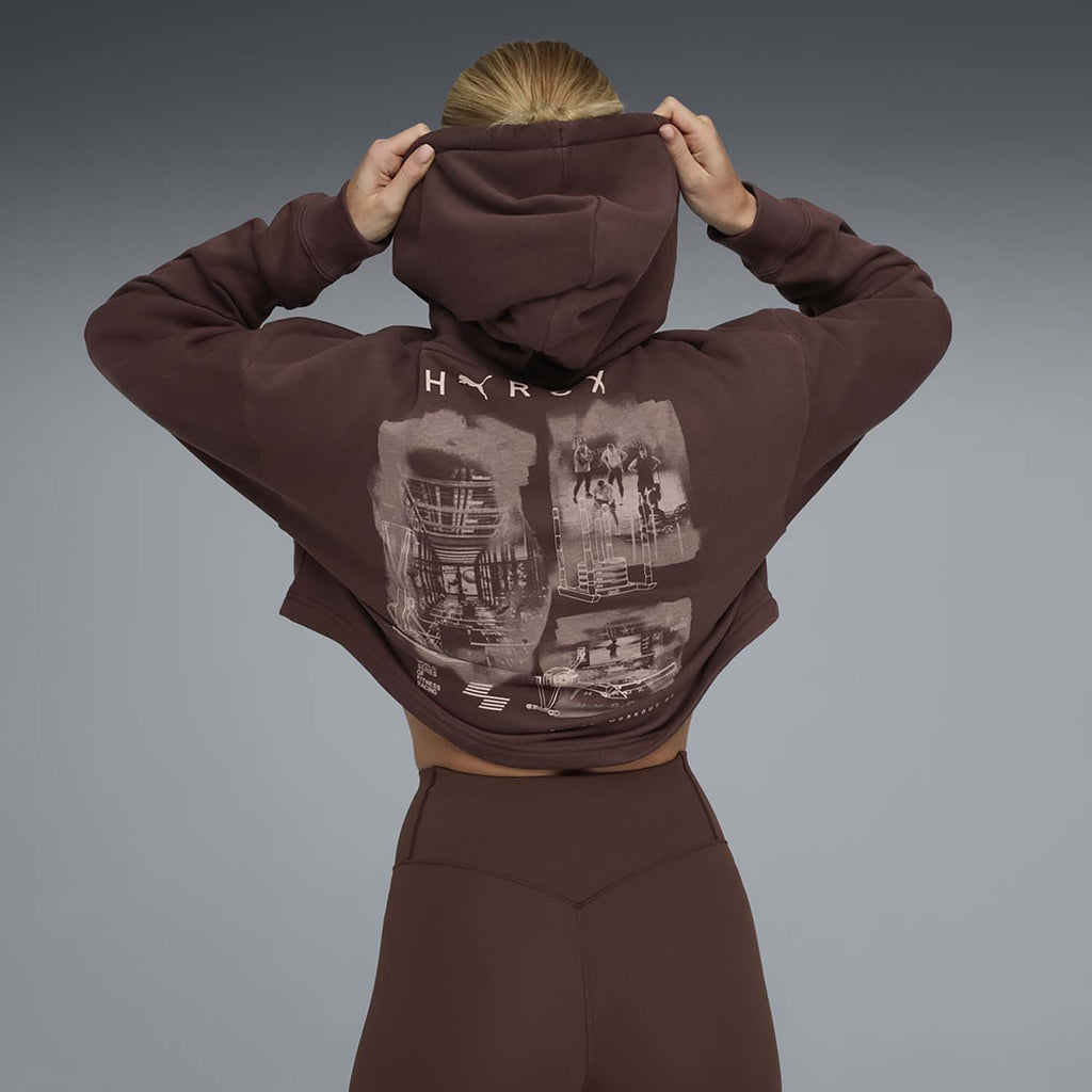 Puma X Hyrox Heavyweight training hoodie met capuchon