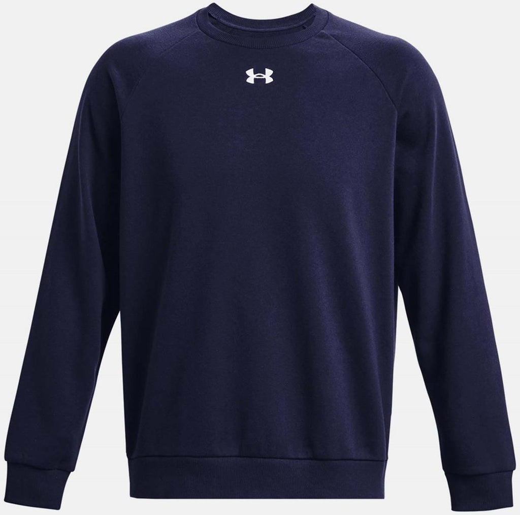 Ua Rival Fleece Crew-blk