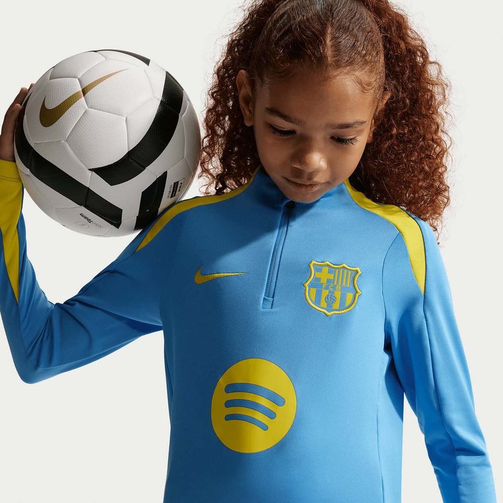 FC Barcelona Dri-FIT Strike Drill kids shirt