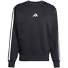 Essentials 3-Stripes Fleece Sweatshirt