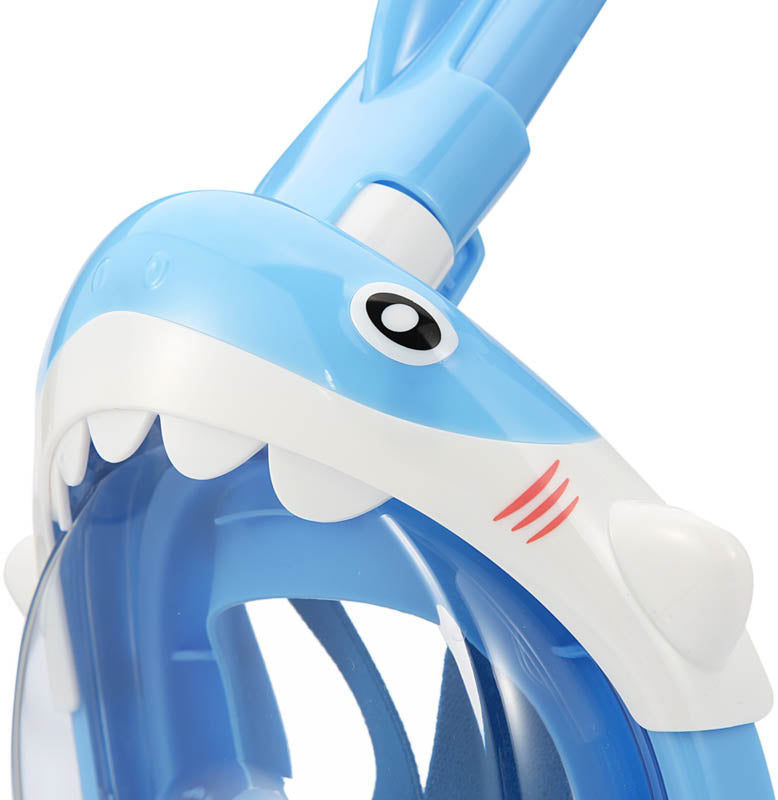 kids shark blue snorkelmasker