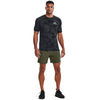 ua vanish woven 6in shorts-grn