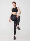 zip sports bra