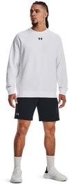 ua rival fleece shorts-blk