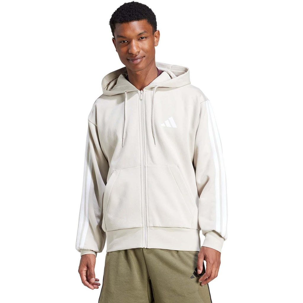 Essentials 3-Stripes Fleece Hoodie