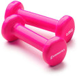 Vinyl dumbbells 0,5 kg - 2 kg