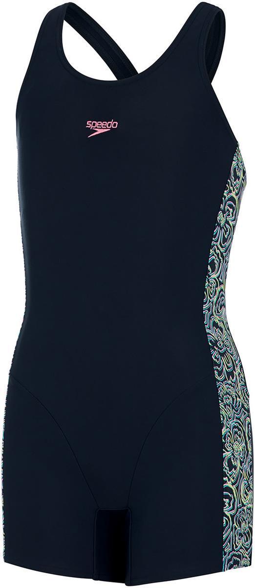 Printed Leaderb Legsuit Nav/pin