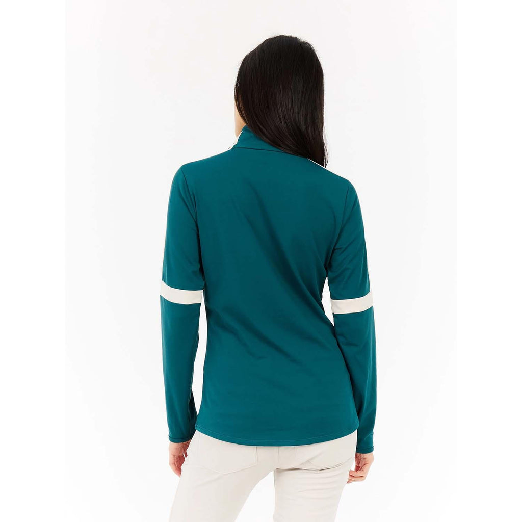 prtcarly 1/4 zip active top
