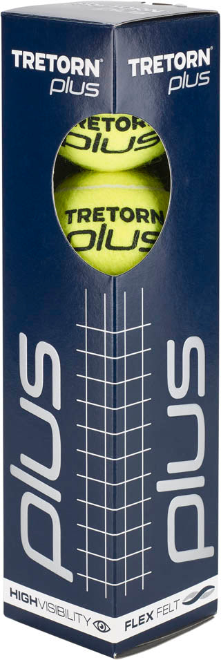 Plus 4 Pack tennisballen