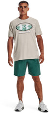 Woven Graphic short