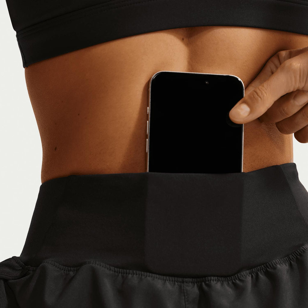 Tempo Flow Swoosh Dri-FIT hardloopshorts met binnenbroekje