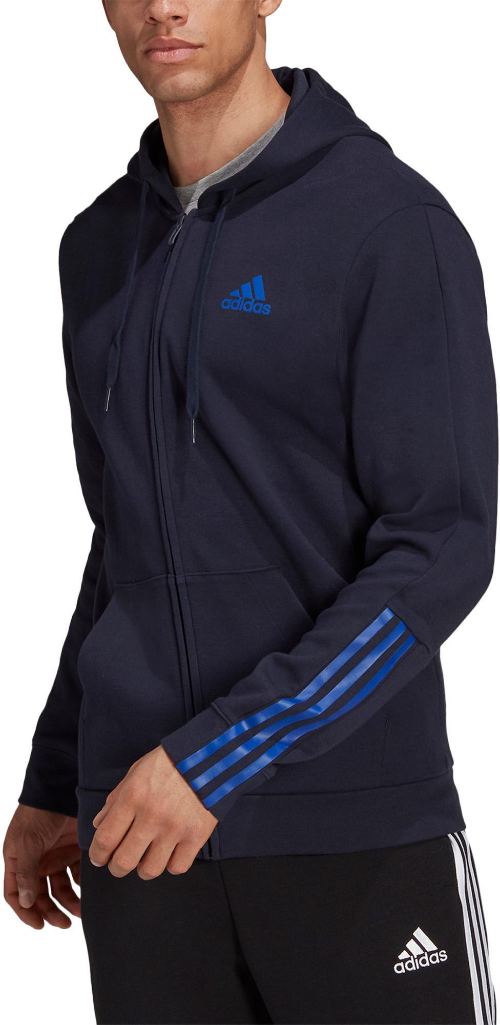Essentials Doubleknit Cut 3-Stripes Ritshoodie