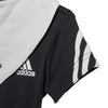 3-Stripes baby romper met slab