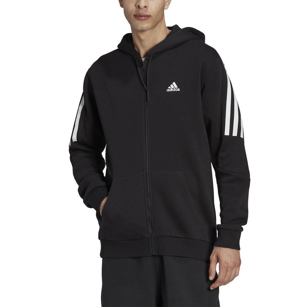 Future Icons 3-Stripes Fleece Rits hoodie