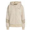 Full-zip hooded sweater