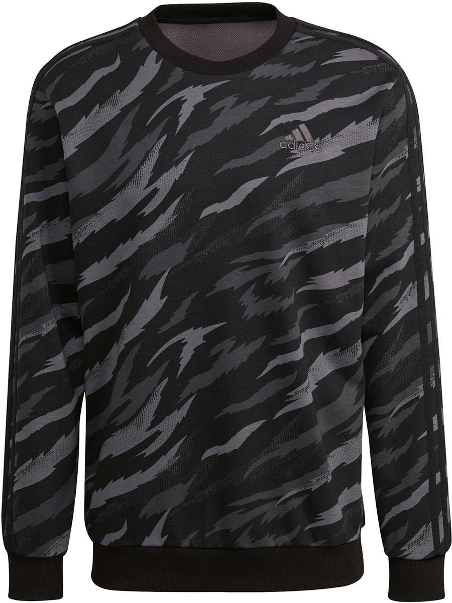Essentials French Terry Camo-Print sweater