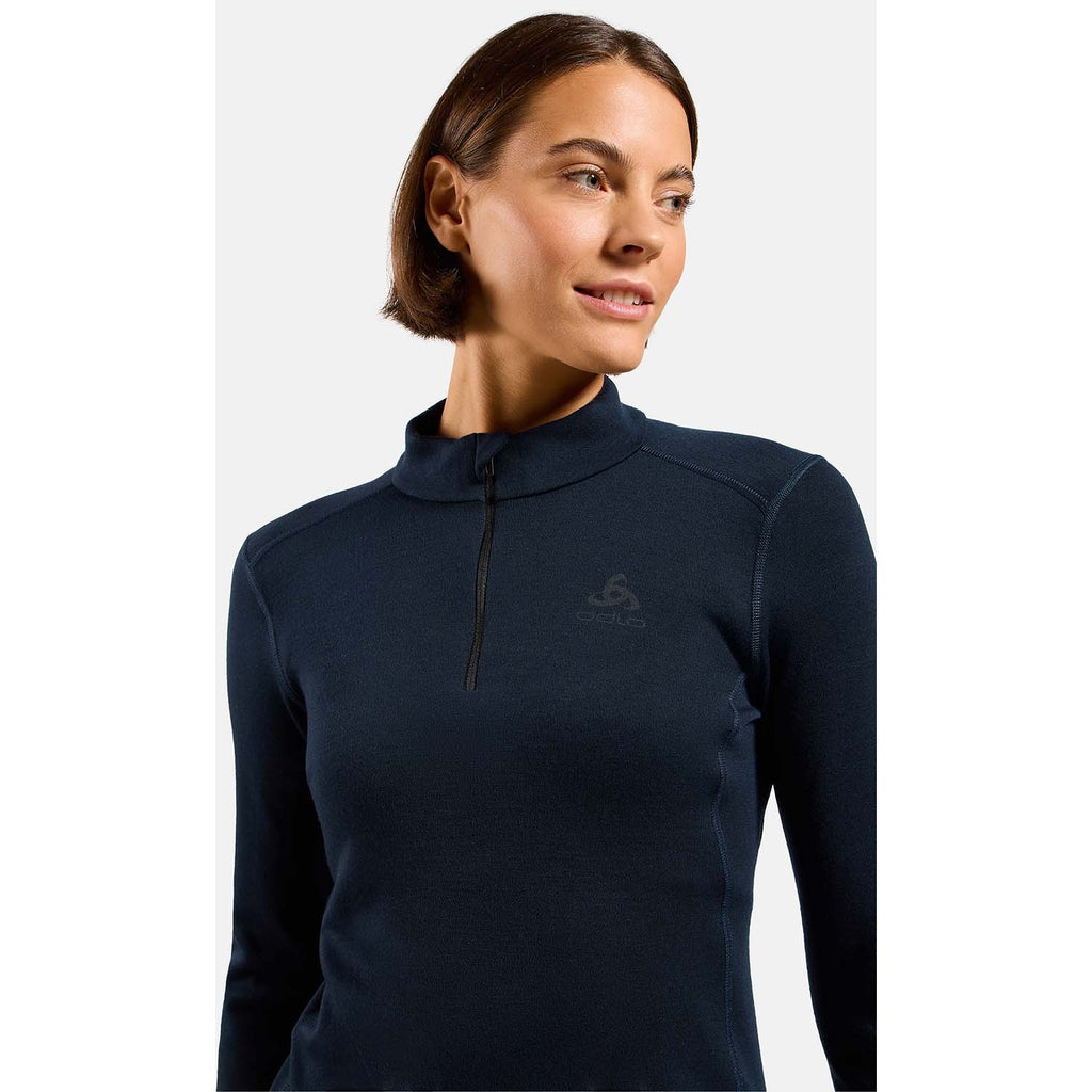 merino 260 base layer shirt turtle neck  half-zip