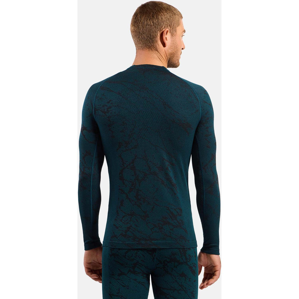 performance warm blackcomb base layer shirt half-zip