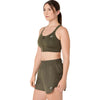 Road Combination Zip Sport Bra