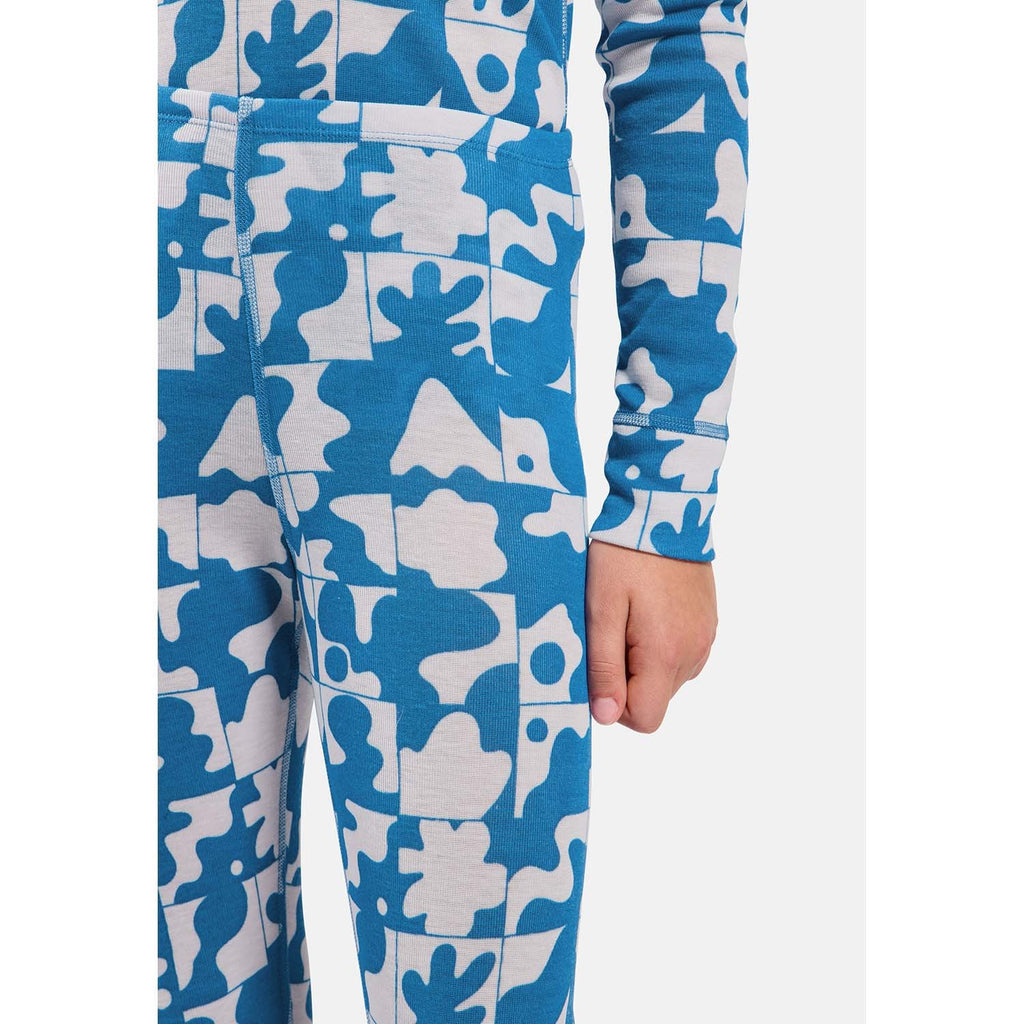 active warm graphic kids base layer lange broek