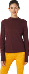 MOCK NECK RUN LS TOP Lady