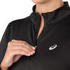 silver ls 1/2 zip winter top