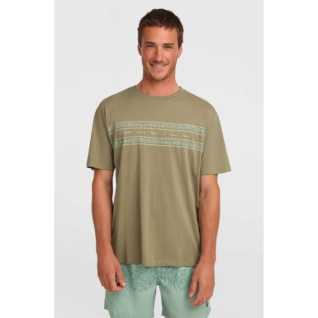 Flower Stripe T-shirt strand