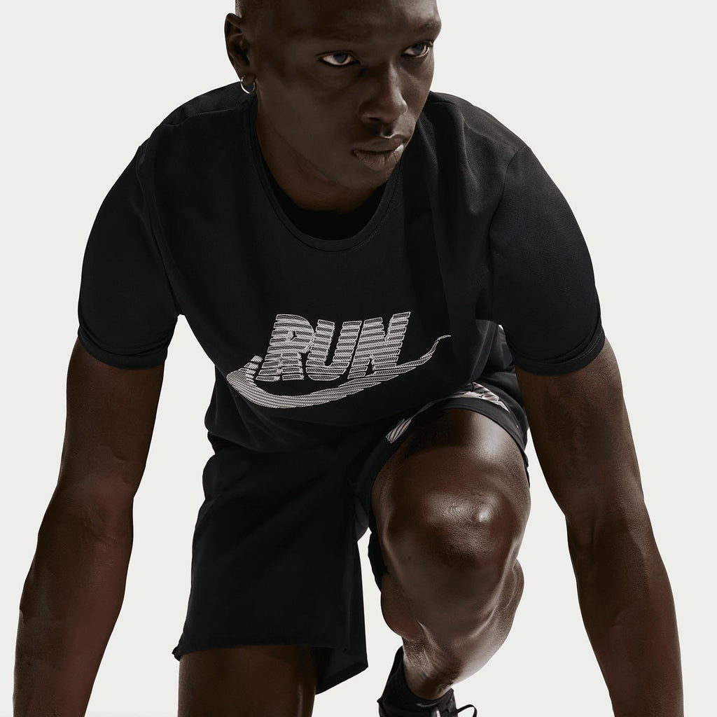 Dri-fit Uv Miler Run Energy Short sleeves T-shirt