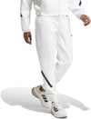PANTA ADIDAS W INTERL CP ZNE BIANCO