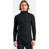 performance wool base layer shirt met facemask