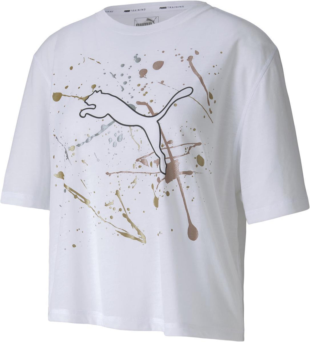 metal splash graphic tee