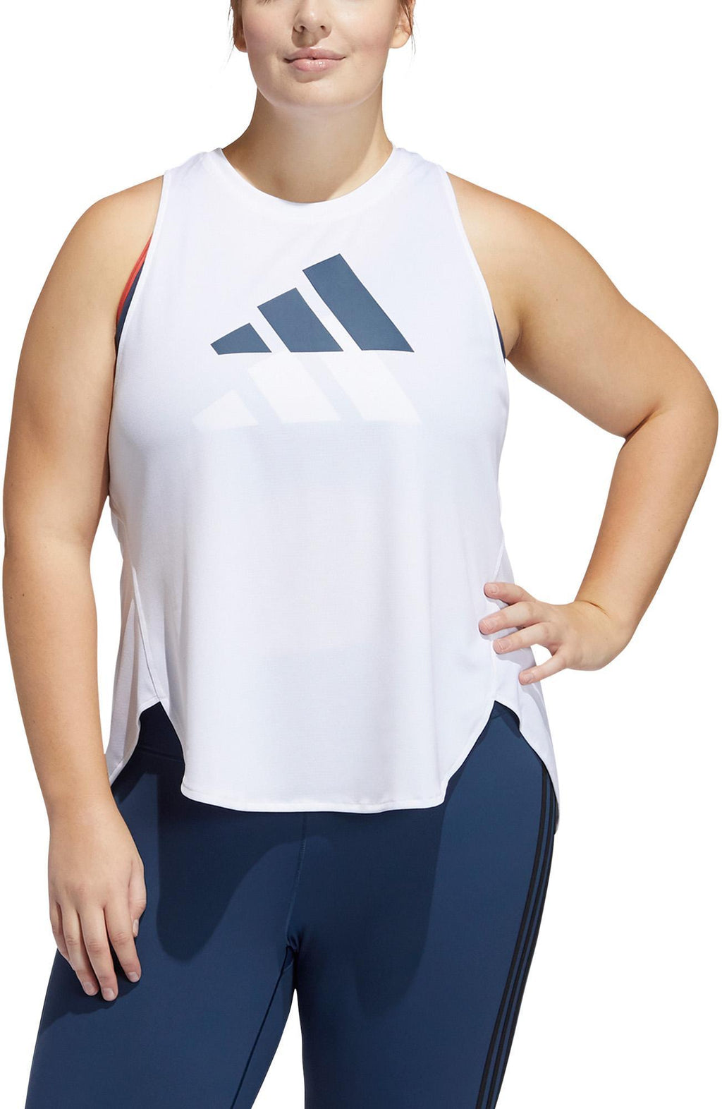 3 Bar Logo Tanktop (Grote Maat)