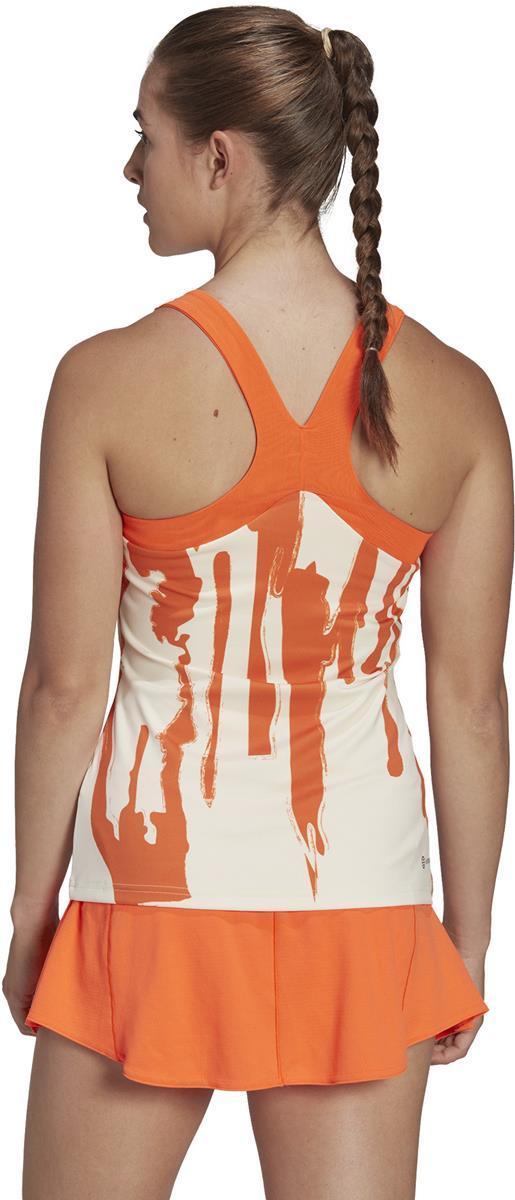 Thebe Magugu Tennis New York Y-Back top