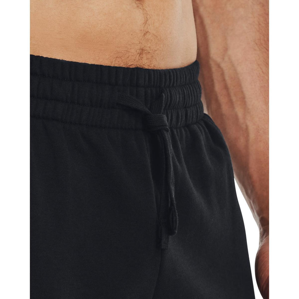 ua rival fleece cargo jogger-blk