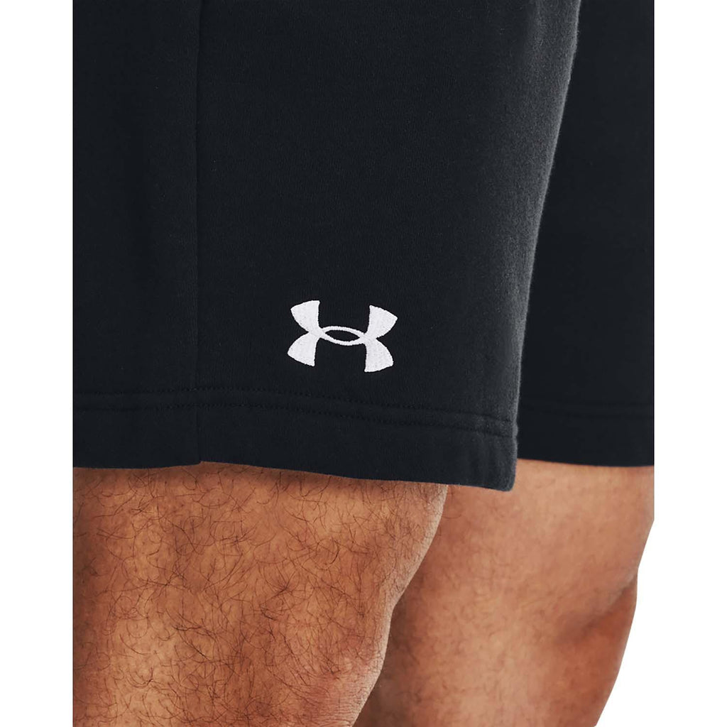 ua rival fleece shorts-blk