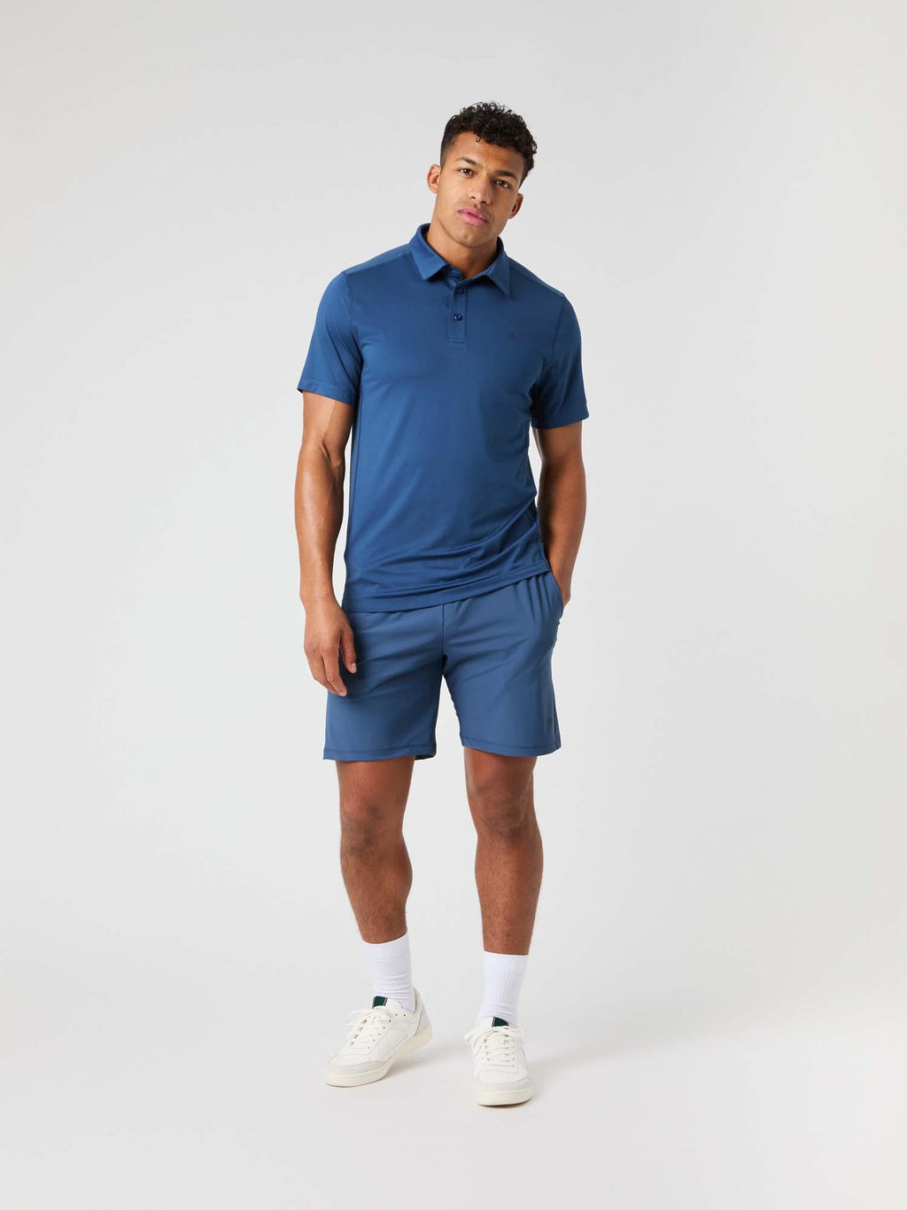 Ace Mesh Panel Polo Shirt