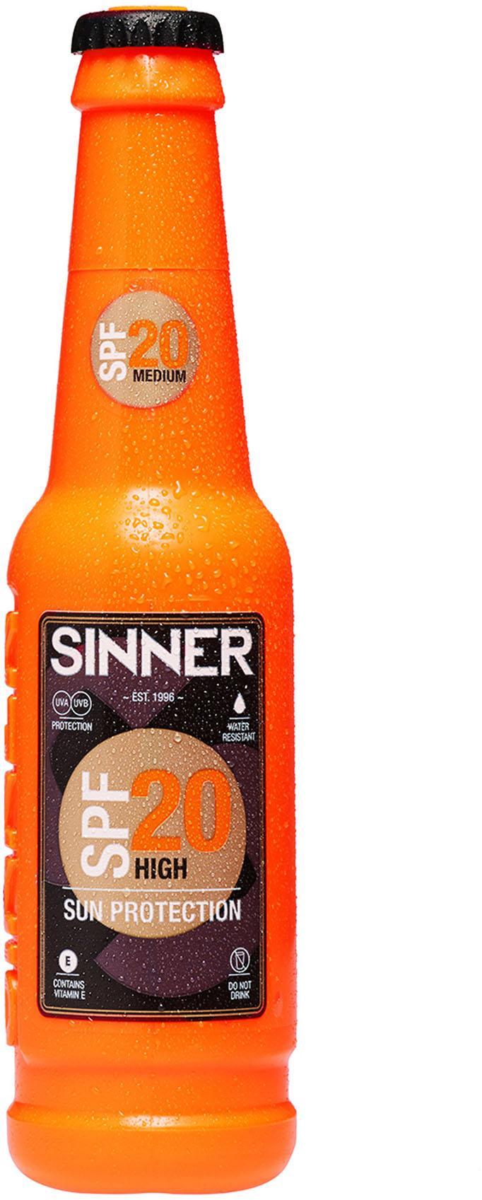 Sinner Uv Creme Bottle