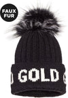 hodd beanie faux fur