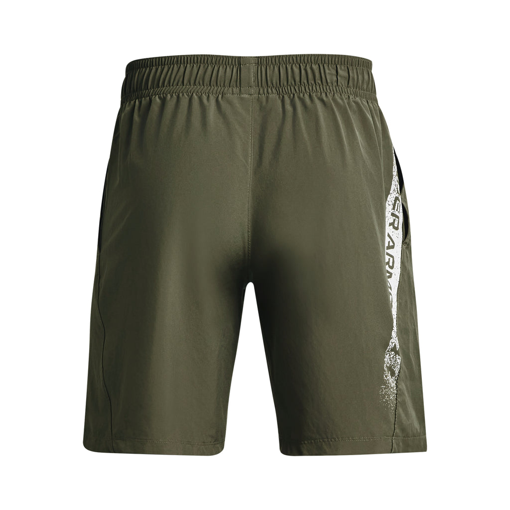 Woven Graphic short