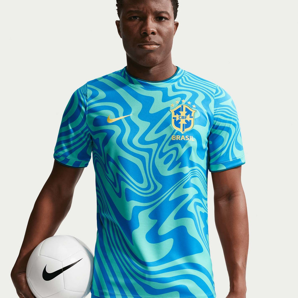 Brazil Academy Pro Dri-FIT warming-up voetbalshirt