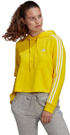 Essentials 3-Stripes Cropped Hoodie
