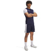 ua m's ch. knit short-nvy