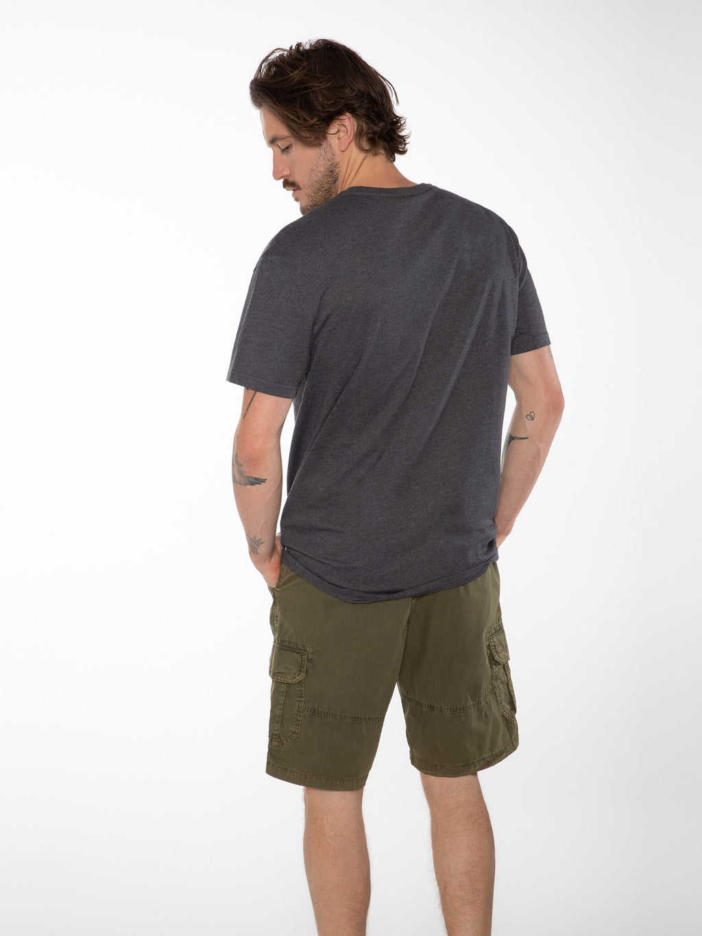Pack wood short